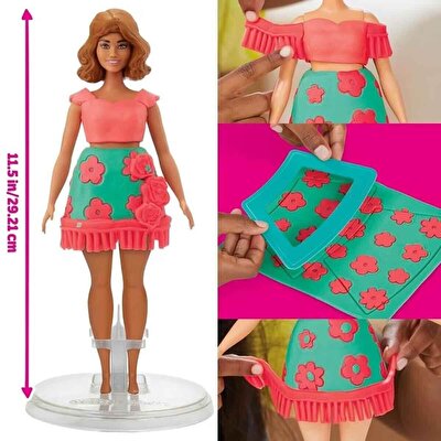 Play Doh Barbie Çiçekli ve Püsküllü Seti G1360
