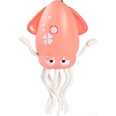 Dansçı Kali Müzikli Işıklı Hareketli Ahtapot Pembe