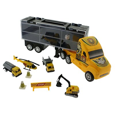 Taşınabilir Die Cast Metal Araçlı İnşaat Kamyonu BA 139A