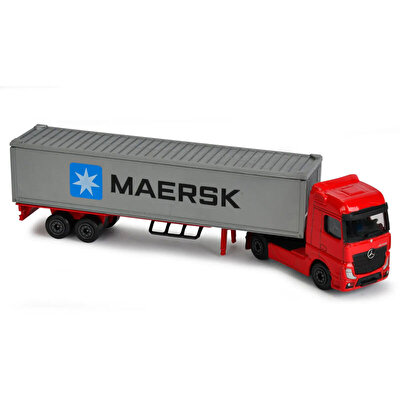 Majorette Transporter Mercedes - Benz Actros Kırmızı