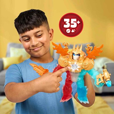 Sesli ve Işıklı 3'ü 1 Arada Goojitzu Meteor Madness Goo Tron Supreme Figürü 43028