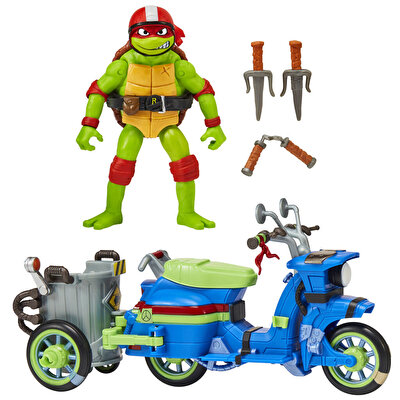 TMNT Araçlar ve Figürler Battle Cycle With Raphael 83430