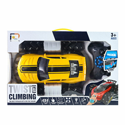 Şarjlı 6 Fonksiyonlu Chevrolet Uzaktan Kumandalı 4G Araç Sarı