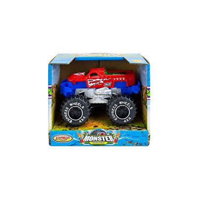 Express Wheels Monster Truck Araba Kırmızı