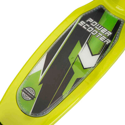 Power Işıklı Scooter Yeşil