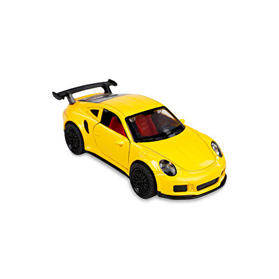 Çek Bırak 1:36 Metal Spor Araba Sarı