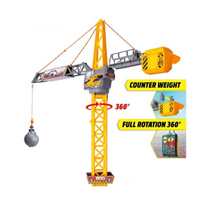 Dickie Uzaktan Kumandalı Mighty Crane Vinç
