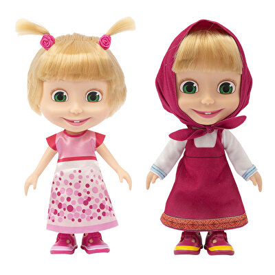 Masha & Koca Ayı Doğum Günü Bebeği 23 Cm Birthday Masha