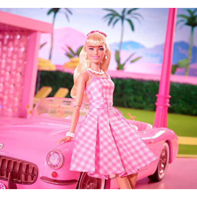 Barbie Movie Pembe Elbiseli Bebek