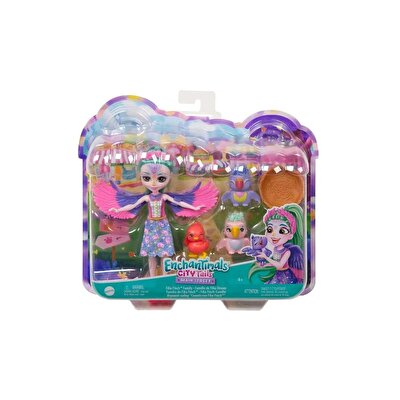 Enchantimals Aile Serileri Oyun Seti Filia Finch Ailesi HKN15