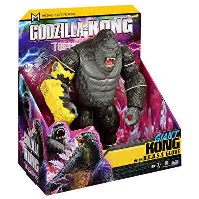 Godzilla ve Kong Figür Giant Kong With B.E.A.S.T. Glove 28 Cm