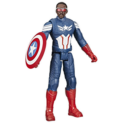 Marvel Studios Titan Hero Serisi Captain America Aksiyon Figürü 30 Cm