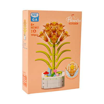 Mega Kri̇stal Çi̇çekler Yapı Blokları Klivya