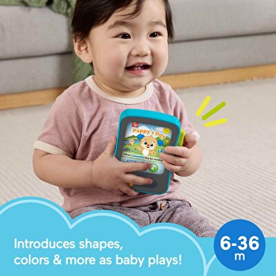 Fisher Price Sesli ve Işıklı Eğlen ve Öğren Hikaye Anlatan Köpekçik JGX02