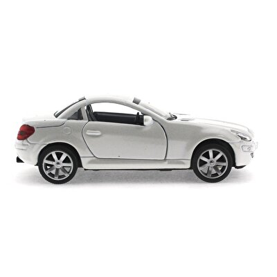 Diecast Sesli Işıklı Arabalar - Beyaz