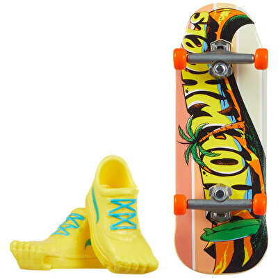 Hot Wheels Skate Parmak Kaykay ve Ayakkabı On Vacation JGL96
