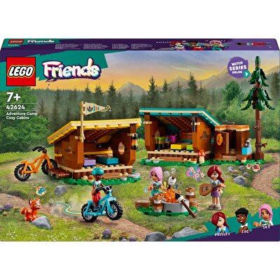 LEGO Friends Macera Kampı Şirin Kulübeler 42624