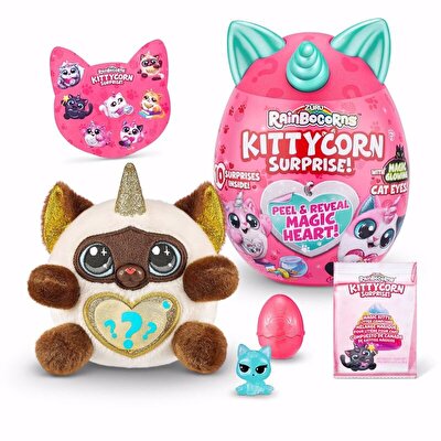 Rainbocorns Kittycorn Mini Sürpriz Yeşil Kedi Kulaklı