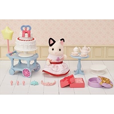 Sylvanian Families Parti Zamanı Oyun Seti Smokin Kedi Kız