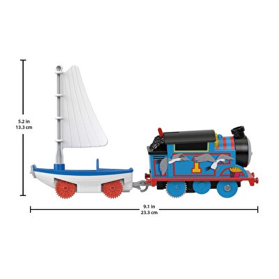 Thomas ve Arkadaşları Thomas ve Skiff Açılır Köprü Macerası (Motorlu Tren) HGX65