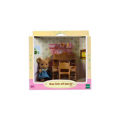 Sylvanian Families Fare Kız Kardeş ve Çalışma Masası