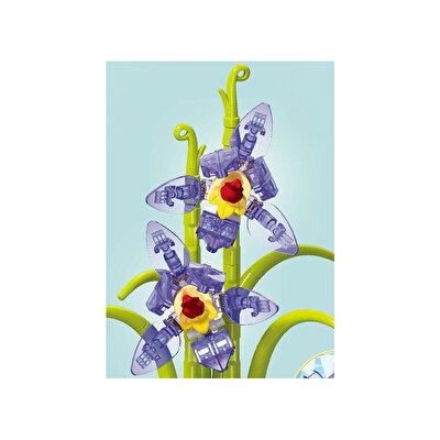 Mega Kri̇stal Çi̇çekler Yapı Blokları Lotus