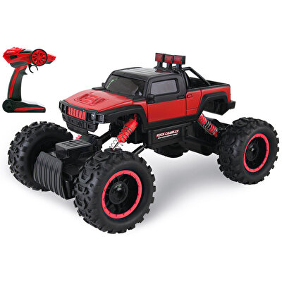 Uzaktan Kumandalı 4x4 Dev Arazi Kaşifi Kırmızı