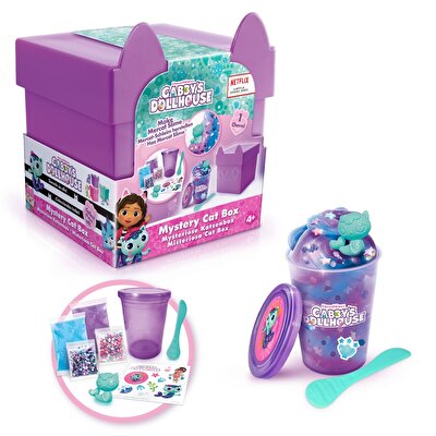 Gabby's Dollhouse Gi̇zemli̇ Kedi̇ Kutusu Make Mercat Slime