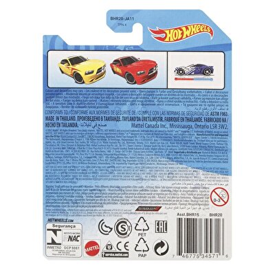 Hot Wheels 1:64 Renk Değiştiren Araçlar 11 Dodge Charger Rt BHR20