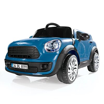 Dolu Oyuncak Ride On Kumandalı 12 Volt Akülü Araba Mavi