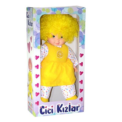 Sarı Cici Kızlar 45 cm.