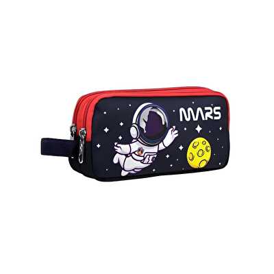 Astronot Baskılı Kalem Çantası