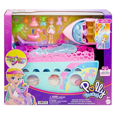 Polly Pocket Unicorn Dream Cruıse Oyun Seti HWP26