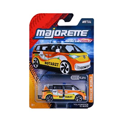 Majorette Rescue World Premium Serisi Model Araçlar Volkswagen Id. Buzz