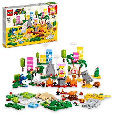 LEGO Super Mario Yaratıcılık Araç Kutusu Yapım Seti 71418