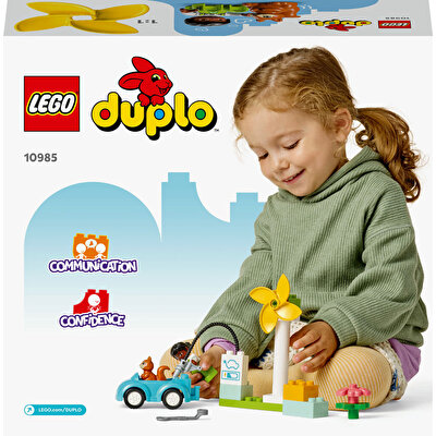 LEGO Duplo Rüzgar Türbini ve Elektrikli Araba 10985