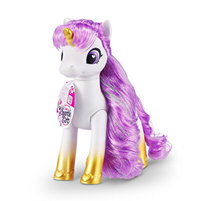 Sparkle Girlz 100374 Mor Saçlı Beyaz Unicorn