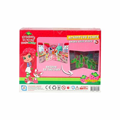 Çilek Kız Fosforlu Magnet