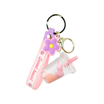 Sıvı Akrilik Anahtarlık Milk Shake