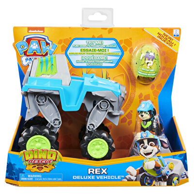 Paw Patrol Dino Rex Deluxe Araç