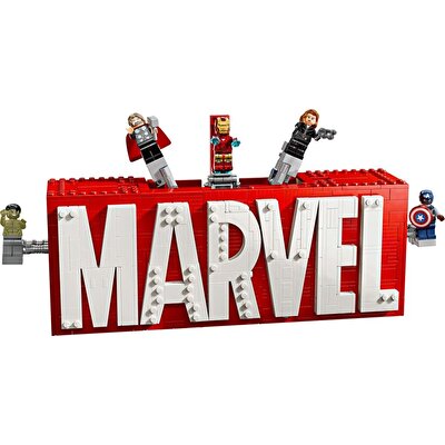 LEGO MARVEL Logosu ve Mini Figürleri 76313