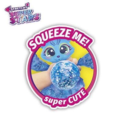 Superstars Super Blue Rycoonce Stretchy Figür