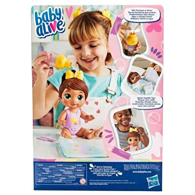 Baby Alive Bebeğimler Şampuan Eğlencesi Esmer F9120