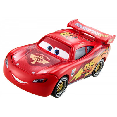 Cars 3 Tekli Karakter Araçlar Lightning Mcqueen with Racing Wheels FLM20