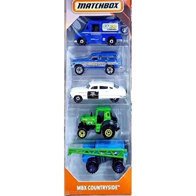 Matchbox Beşli Araba Seti Countryside GKJ02