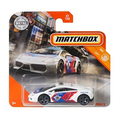 Matchbox Tekli Arabalar Lamborghini Gallardo Police GKL80