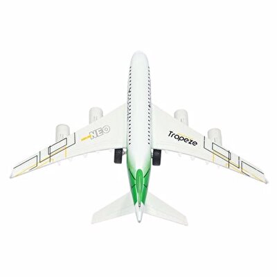 Die Cast Çek Bırak Uçak H180 Yeşil