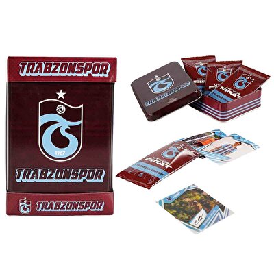 Trabzonspor First 2025-2026 Sezonu Koleksiyon Kartları Metal Kutu