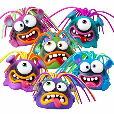 Screaming Pals Bağıran Canavarlar Mor-Yeşil Saçlı Mor Canavar