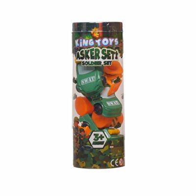 Pet Şişede Asker Seti 13 Parça